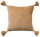 Nourison Home™ Mina Victory Vintage Pillow Beige Floral Checkers 18"x18" Throw Pillow-1