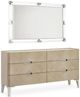 Michael Amini® Penthouse Ash Gray Dresser with Mirror-0