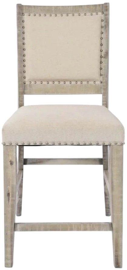 Jofran Inc. Fairview Ash Upholstered Counter Stool-2