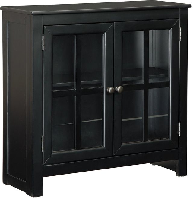 Signature Design by Ashley® Nalinwood Black Accent Cabinet-0