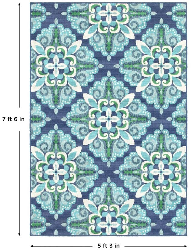 Oriental Weavers™ Meridian 5'x8' Style 3 Area Rug-2