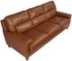 La-Z-Boy® Draper Oak Leather Sofa-4