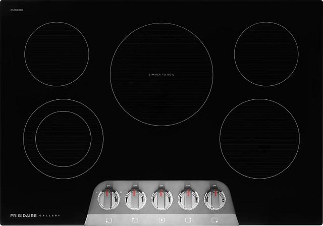 Frigidaire Gallery® 30" Black Stainless Steel Electric Cooktop-2