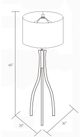Surya Duxbury Wooden Floor Lamp-3