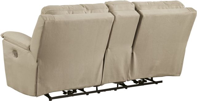Signature Design by Ashley® Next-Gen Gaucho Latte Power Reclining Loveseat with Console-2