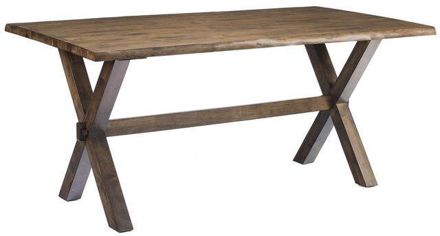 Mazin Furniture Pandora 6-Piece Warm Oak Brown Dining Set-1