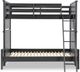 Legacy Kids Teen Flatiron Black Twin/Full Bunk Bed-2