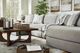 Signature Design by Ashley® Avaliyah 4-Piece Ash U-Shape Double Chaise Sectional-1