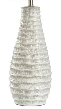 StyleCraft Novac Cream Table Lamp-2
