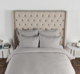 Classic Home Arcadia 3-Piece Dove Gray King Duvet Set-1