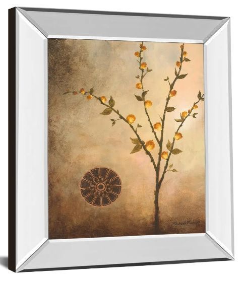 Classy Art Fall Stem in the Warmth I by Michael Marcon Mirror Framed Wall Art-1