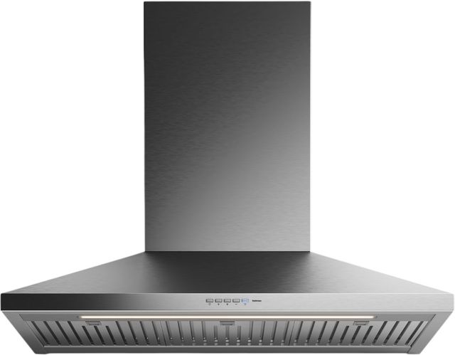 Falmec Vulcano Plus NRS 36" Scotch Brite Stainless Steel Wall Mounted Range Hood-0