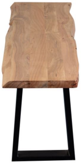 Porter International Designs Manzanita Natural Dining Bench-3
