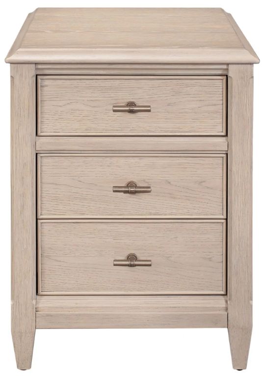 Riverside Furniture Carmella Pebble Oak Chairside Table-2
