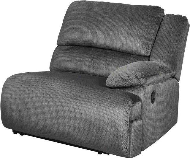 Signature Design by Ashley® Clonmel 3-Piece Charcoal Power Reclining Left-Arm Facing Sectional and Chaise-4