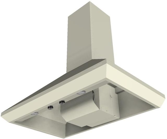 Vent-A-Hood® 36" Biscuit Euro Style Wall Mounted Range Hood-3