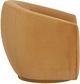 TOV Furniture Jordan Tan Velvet Swivel Accent Chair-4