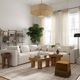 TOV Furniture Hangover Off-White 81" Loveseat-1