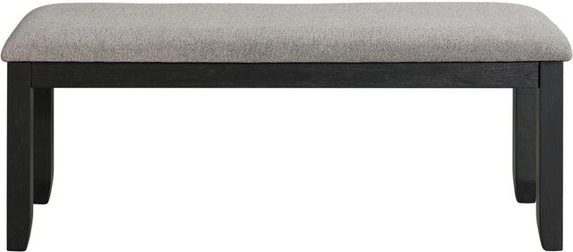 Elements International Martin 6-Piece Black/Gray Dining Set-4