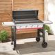Weber® Slate® 36" 4-Burner Black Rust-Resistant Outdoor Freestanding Liquid Propane Griddle-2
