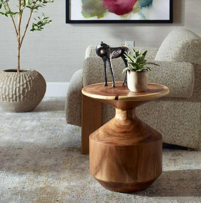 Uttermost® Lynx Woodtone Accent Table-1