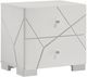 Crown Mark Ayla Gloss White Nightstand-0