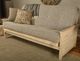Kodiak Furniture Lexington Canton Gray/Weathered White Full Futon with Mattress-1