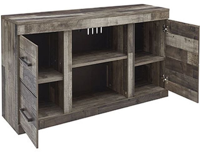 Signature Design by Ashley® Derekson 3-Piece Multi Gray Entertainment Center-3