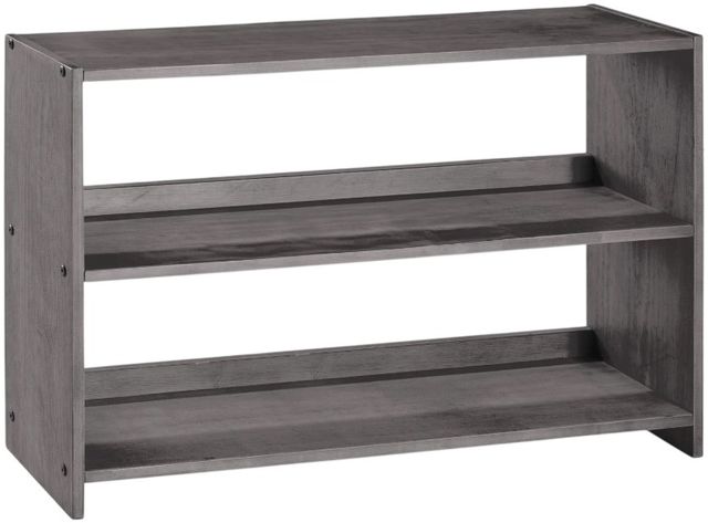 Donco Kids Louver Antique Gray Youth Bookcase-0
