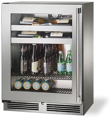 Perlick® Signature Series 24" 3.1 Cu. Ft. Stainless Steel Beverage Center-0