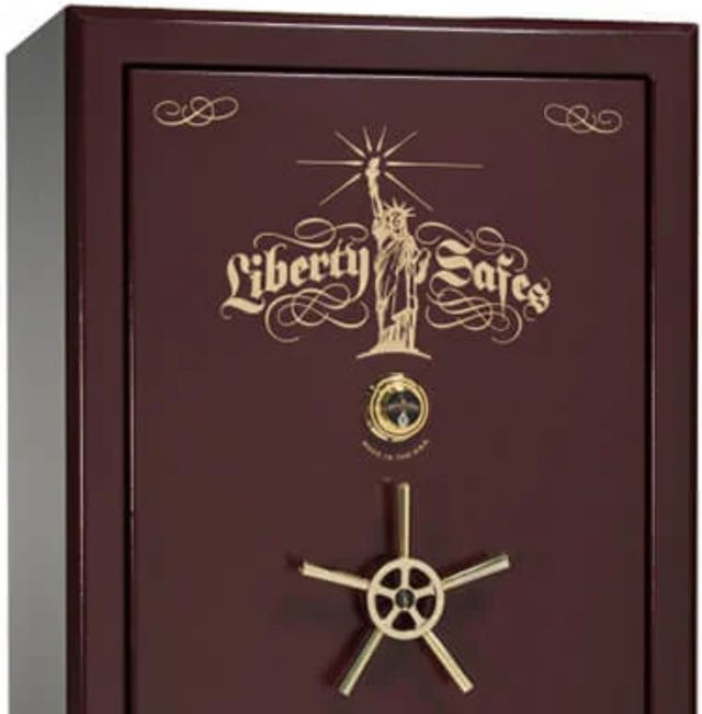 Liberty Safe Presidential Burgundy Marble 40 Mechanical Lock Gun Safe-1