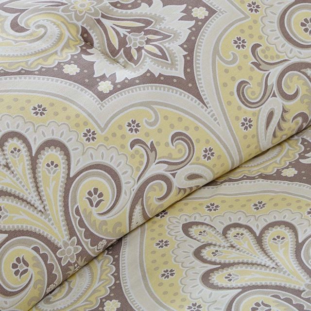 Olliix by Madison Park Yellow Full/Queen Nisha Comforter Set-3