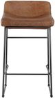 Moe's Home Collection Starlet 2 Piece Cappuccino Counter Stool-0