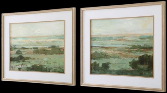Uttermost® Ethan Harper 2-Piece Warm Valley Framed Prints Set-4