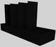 Vent-A-Hood® 66" Black Contemporary Wall Mounted Range Hood-4