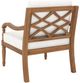 New Classic® Home Furnishings Savannah White Linen Outdoor Club Chair-2