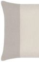 Fairfield® Cream Velvet Linen Throw Pillow-1