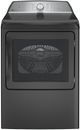 GE Profile™ 7.4 Cu. Ft. Diamond Gray Front Load Electric Dryer with Sanitize Cycle and Sensor Dry-0