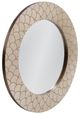Bassett Mirror Tetra Champagne Wall Mirror-1