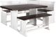 Sunny Designs™ Carriage House 4-Piece European Cottage Counter Breakfast Nook Set-0
