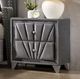 Furniture of America® Carissa Gray Nightstand-2