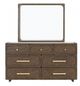 Furniture of America® Vellara Dark Walnut Dresser -0