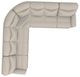 La-Z-Boy® James 5-Piece Muslin Manual Reclining Sectional-3