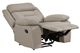 Homelegance® Laconia Latte Manual Recliner-5