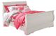 Signature Design by Ashley® Anarasia 3-Piece White Full Sleigh Bed Set-1