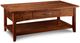 Handstone Customizable Glengarry Heritage Maple Dual Drawers Coffee Table with Shelve -0