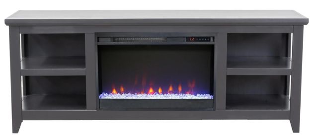 Legends Home Studio Black 65" Fireplace TV Stand-2