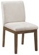 Homelegance® Matisse Brown/Brownish Gray Side Chair-0