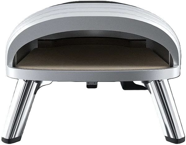 Unique® Appliances Classic Retro 12'' Matte Black Liquid Propane Pizza Oven-1