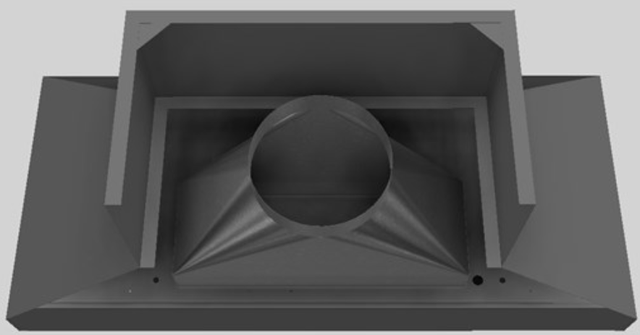Vent-A-Hood® 54" Gunsmoke Euro-Style Wall Mounted Range Hood-2